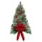 28" Pre-Lit Classic Wall Artificial Christmas Tree, Warm White LED Lights